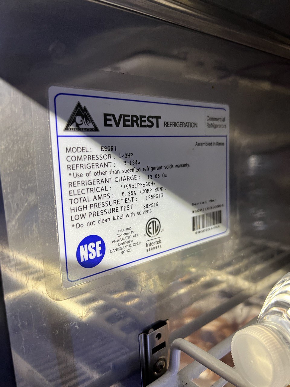 Commercial refrigerator Everest Repair Everest