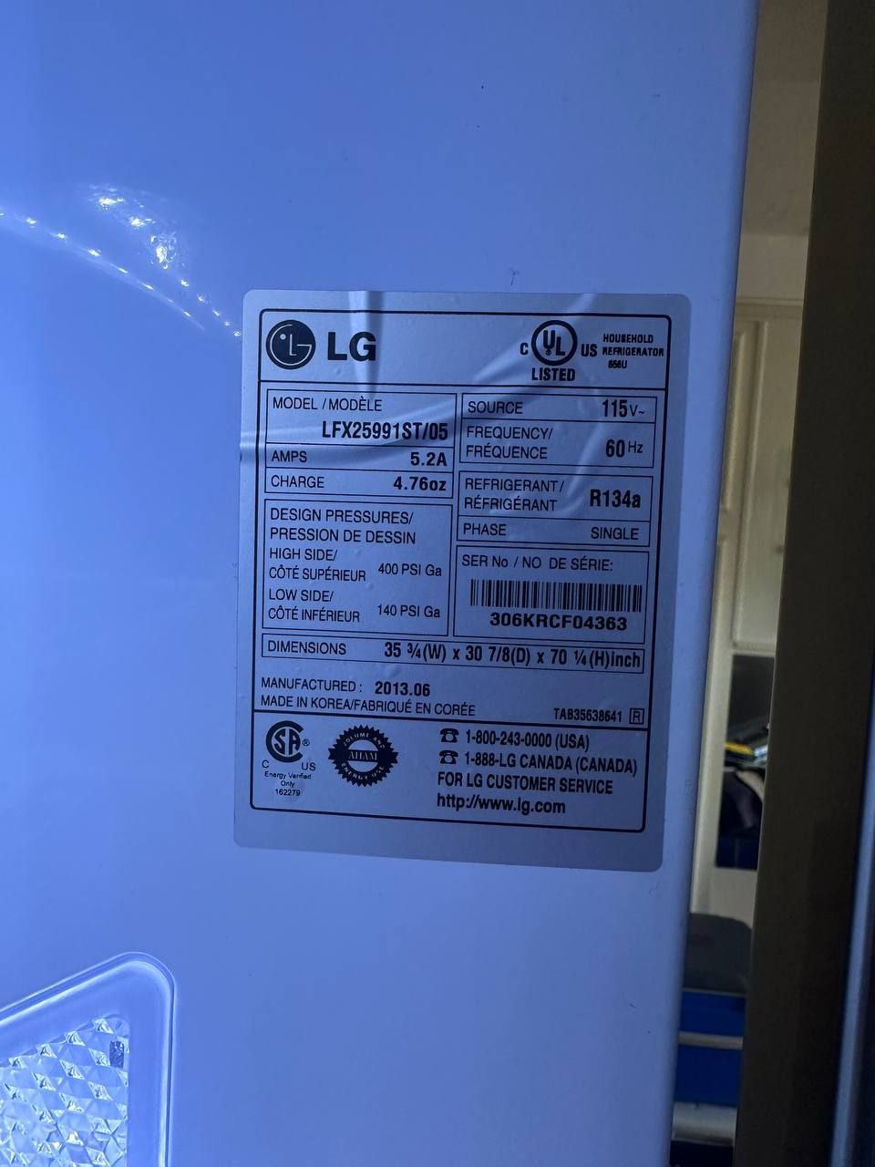 Fridge LG Repair Refrigerator Repair